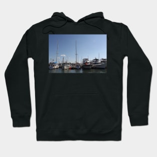 Boats at Rest, Winthrop Yacht Club Hoodie